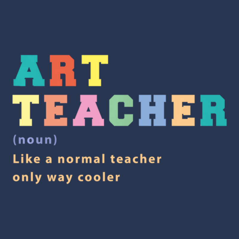 Trending Art Teacher Like Normal Teacher Only Way Cooler Teacher Men Denim Jacket by Bostic Walling | Artistshot