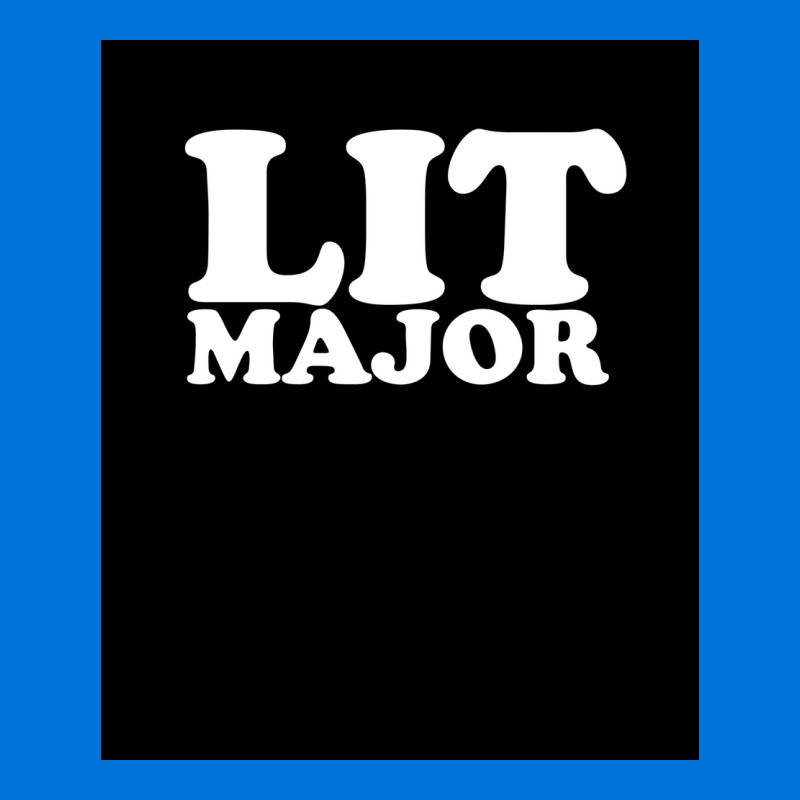 Lit Major Poster Travel Graphic T-shirt by khomsioriada2 | Artistshot