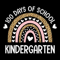 Limited Edition 100 Days Of School Kindergarten Cute Rainbow Lover 100 Lightweight Hoodie | Artistshot