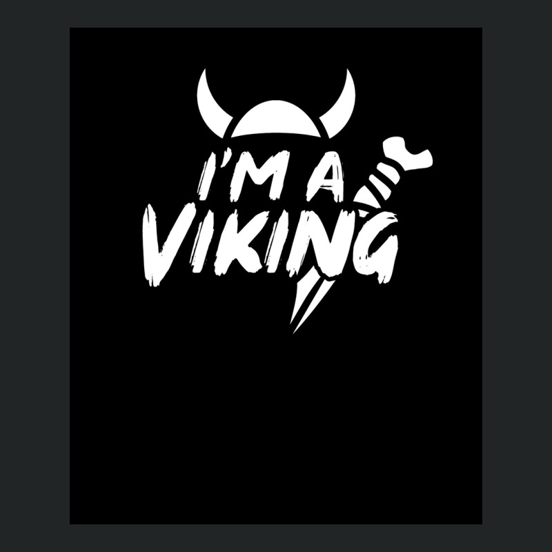 I Am A Viking  Green Aesthetic Duffel Bag | Artistshot