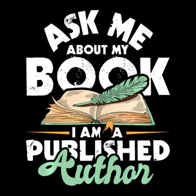 Hot Trend Ask Me About My Book I Am A Published Author Novelist Poet Long Sleeve Baby Bodysuit by Bostic Walling | Artistshot