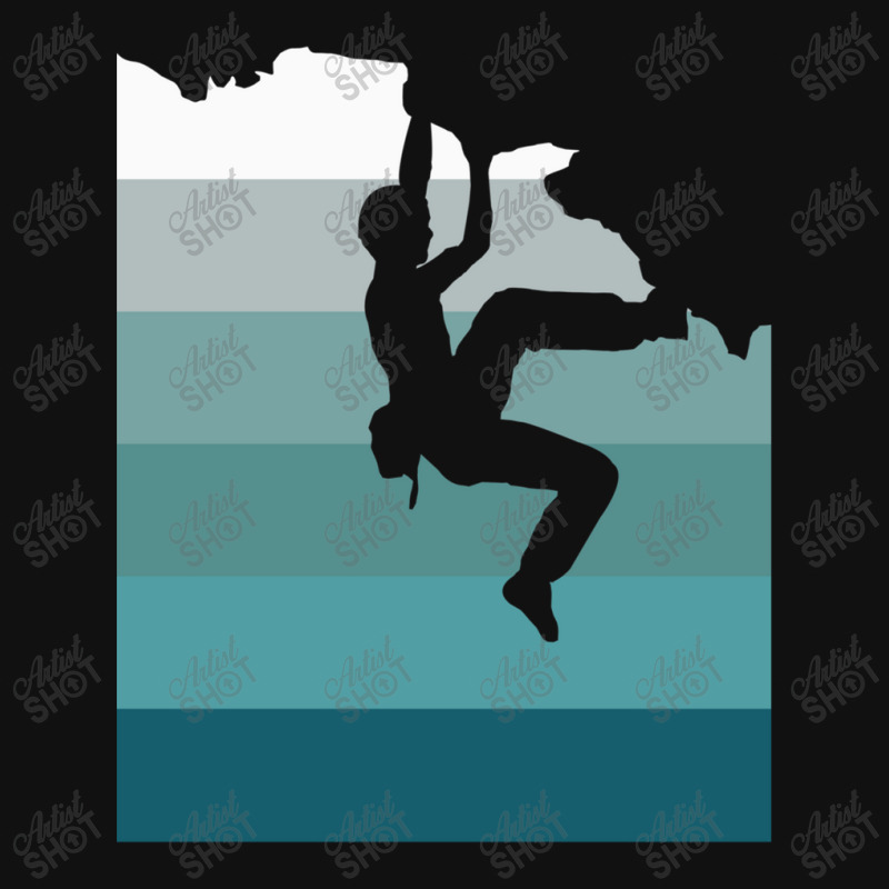 Climbing Bouldering 1 Portrait Canvas Print | Artistshot