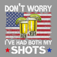 Don't Worry I've Had Both My Shots Funny Us Flag Women's V-neck T-shirt | Artistshot