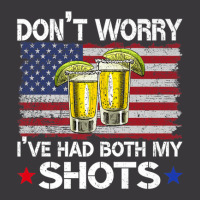 Don't Worry I've Had Both My Shots Funny Us Flag Ladies Curvy T-shirt | Artistshot