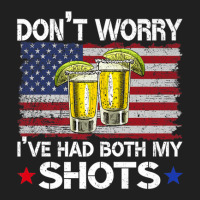 Don't Worry I've Had Both My Shots Funny Us Flag Ladies Polo Shirt | Artistshot