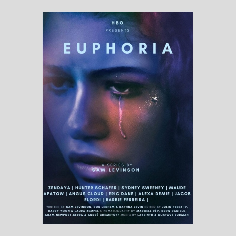 Euphoria Alternative Poster Art Tv Show Large Poster Poster Aesthetic Men's Polo Shirt by ferrarperishc | Artistshot