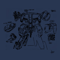 Metal Gear Solid  Mg Rex Sketch 2 By Yoji Shinkawa 1 Ladies Denim Jacket | Artistshot