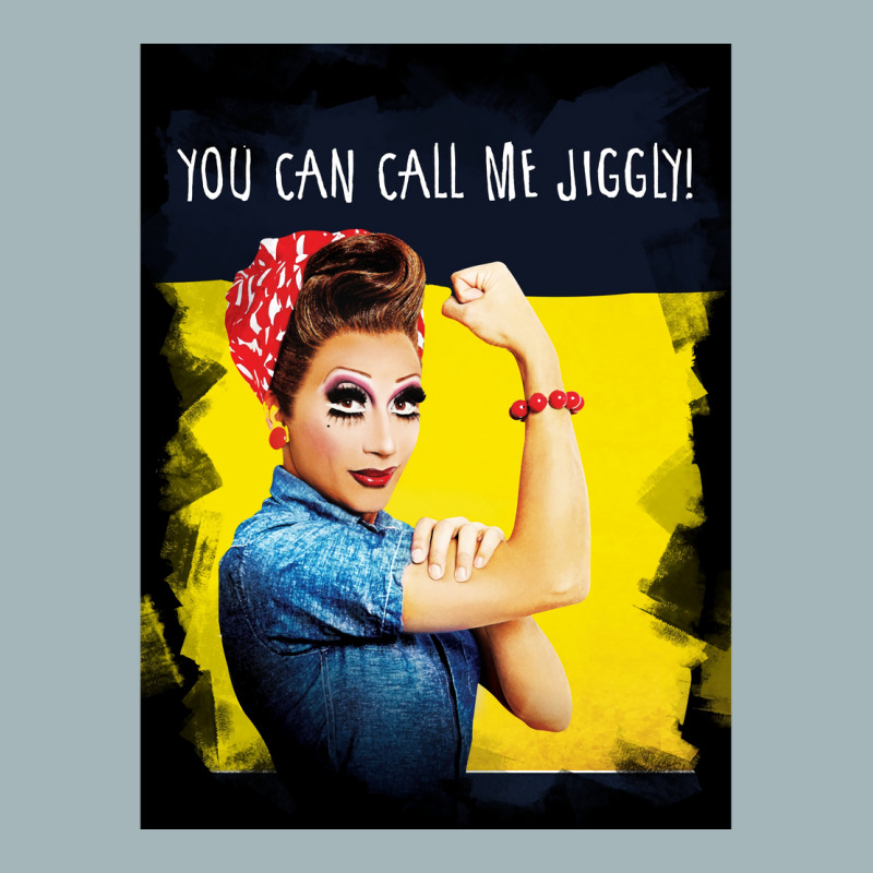 You Can Call Me Jiggly Poster Quote Unisex Sherpa-Lined Denim Jacket by verriaharzi4 | Artistshot