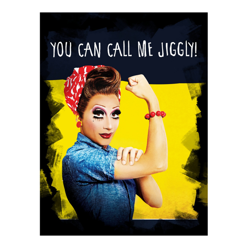 You Can Call Me Jiggly Poster Quote V-Neck Tee by verriaharzi4 | Artistshot