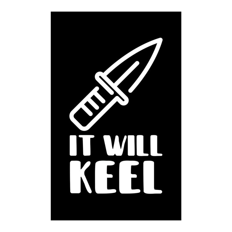 It Will Keel Poster Tumblr V-Neck Tee by ferrarperishc | Artistshot