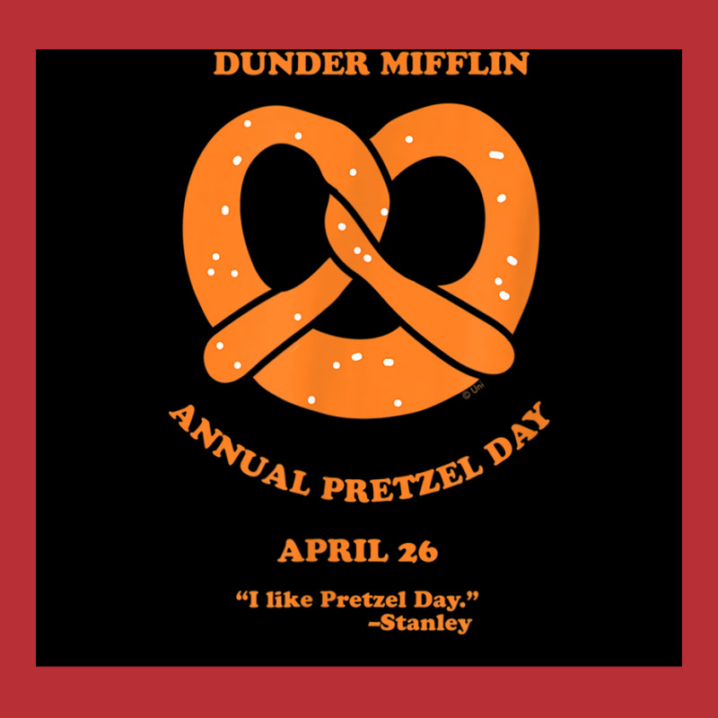 The Office Dundermifflinzz Annual Pretzel Day Poster Vintage T-Shirt by ajidkannurp | Artistshot