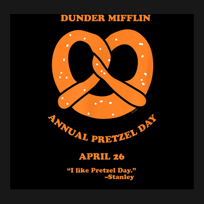 The Office Dundermifflinzz Annual Pretzel Day Poster Vintage Flannel Shirt by ajidkannurp | Artistshot