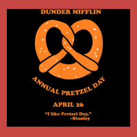 The Office Dundermifflinzz Annual Pretzel Day Poster Vintage Zipper Hoodie | Artistshot