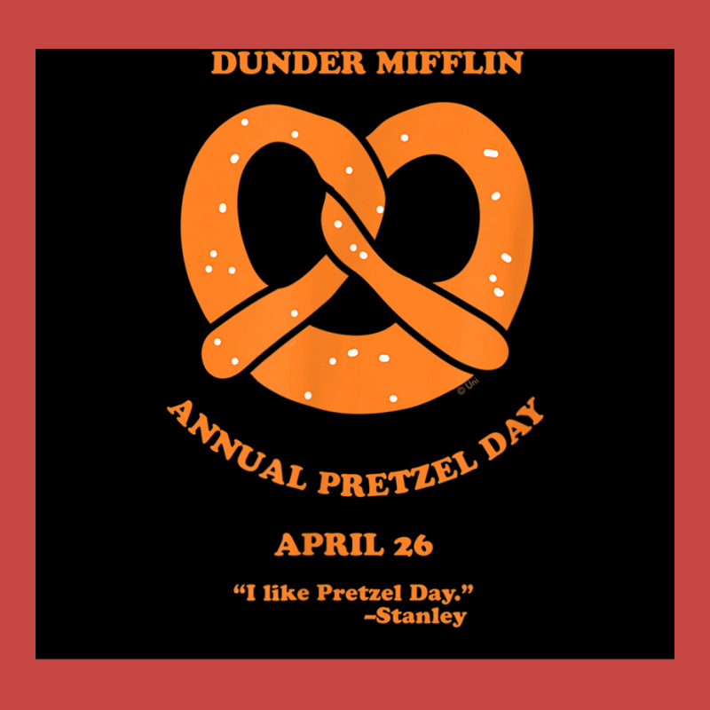 The Office Dundermifflinzz Annual Pretzel Day Poster Vintage Zipper Hoodie by ajidkannurp | Artistshot