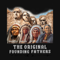 Original Founding Fathers Native American Retro Tribe Pride Rear Car Mat | Artistshot