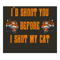 Tiger King Id Shoot You Before I Shot My Cat Poster 3/4 Sleeve Shirt | Artistshot