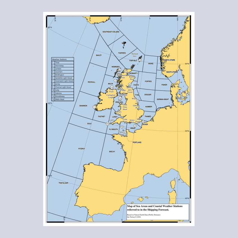 Uk Shipping Forecast Map  70s Aesthetic Fleece Short | Artistshot