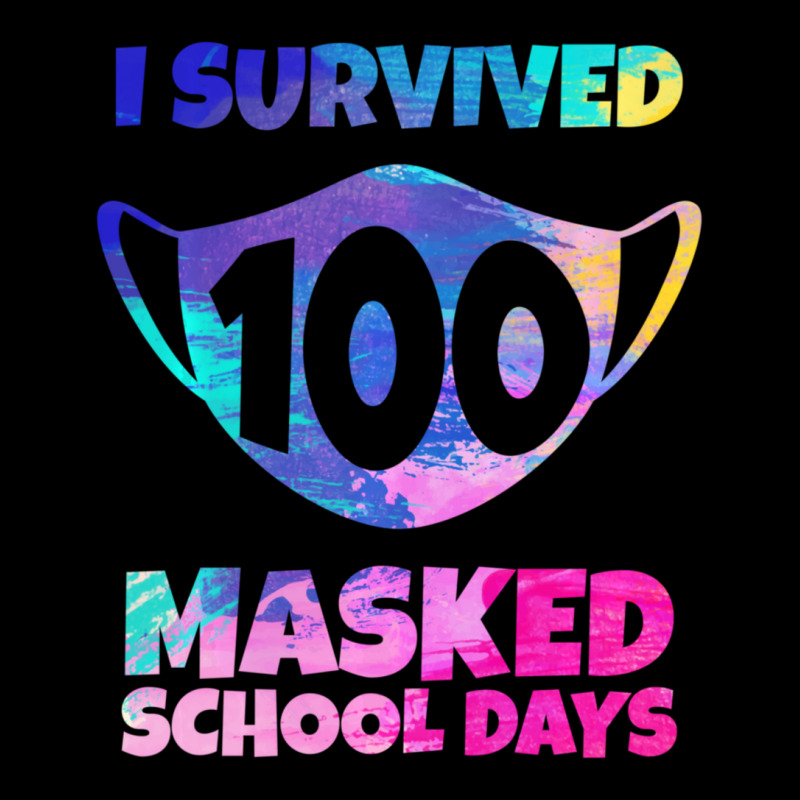 Limited Edition I Survived 100 Masked School Days Student Teacher Cropped Hoodie by Sperry Duval | Artistshot