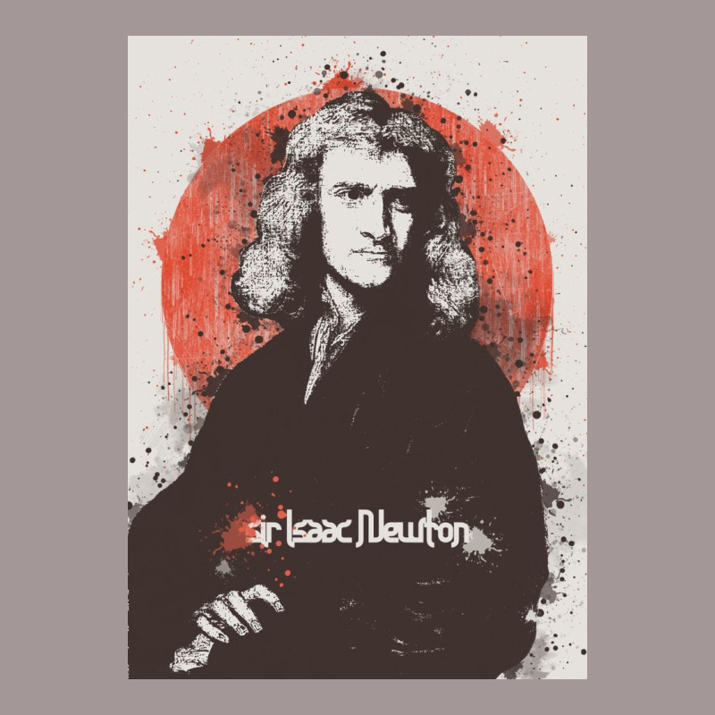 Sir Isaac Newton Painting Art Vintage Hoodie | Artistshot