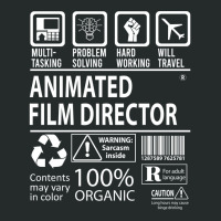 Animated Film Director T   Multitasking Certified Job Gift Item Tee Women's Triblend Scoop T-shirt | Artistshot