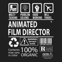 Animated Film Director T   Multitasking Certified Job Gift Item Tee Ladies Polo Shirt | Artistshot