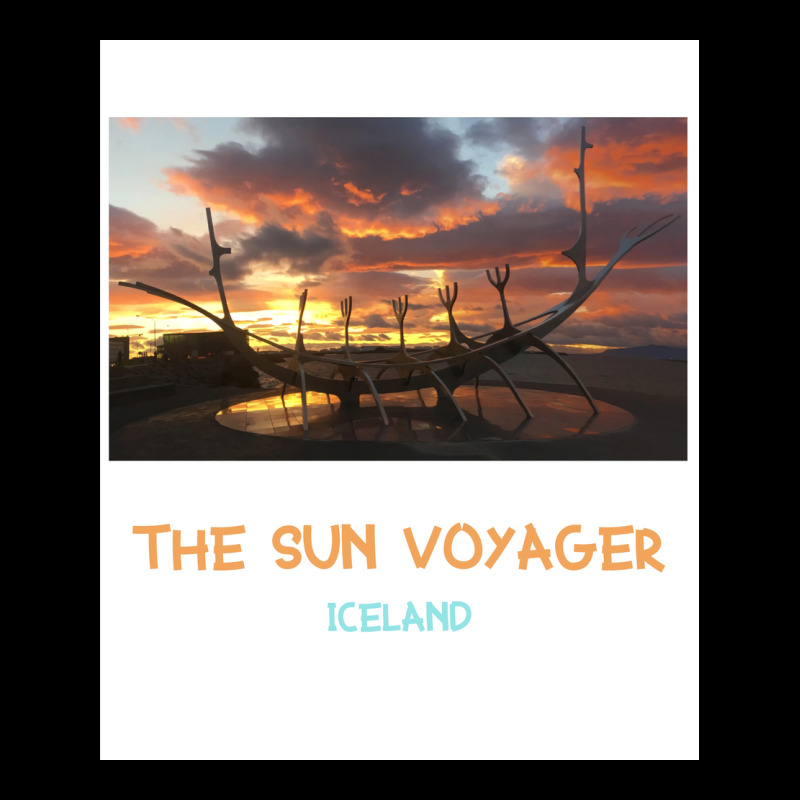 The Sun Voyager From Iceland  Travel 80s Fleece Short | Artistshot