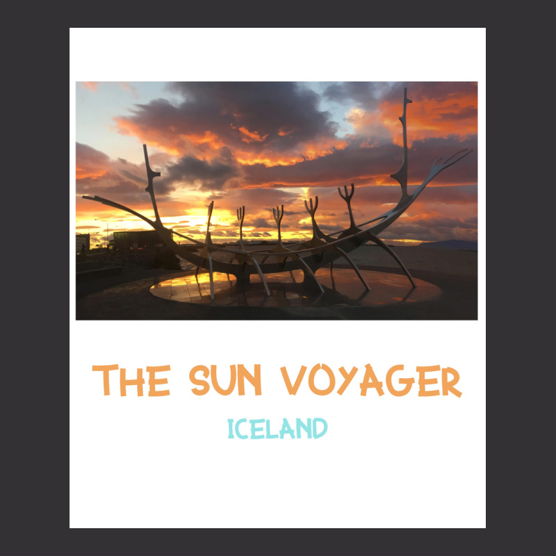 The Sun Voyager From Iceland  Travel 80s Vintage Hoodie And Short Set | Artistshot