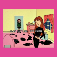 Black Isnx27t Sad Itx27s Poetic Daria Poster T-shirt | Artistshot