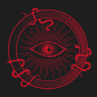 Hypnotic Snake Eye  Mystical Illustration 1 Classic T-shirt | Artistshot