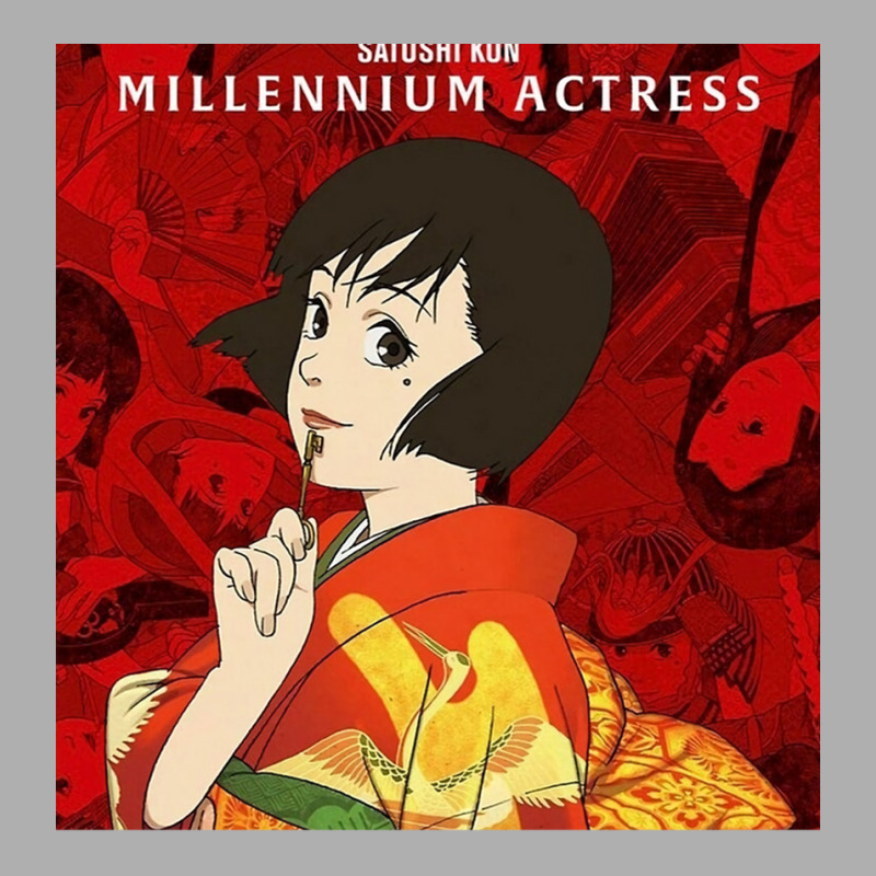 Satoshi Kon Millennium Actress Chiffon Girl 80s Ladies Fitted T-Shirt by dassenaykp | Artistshot