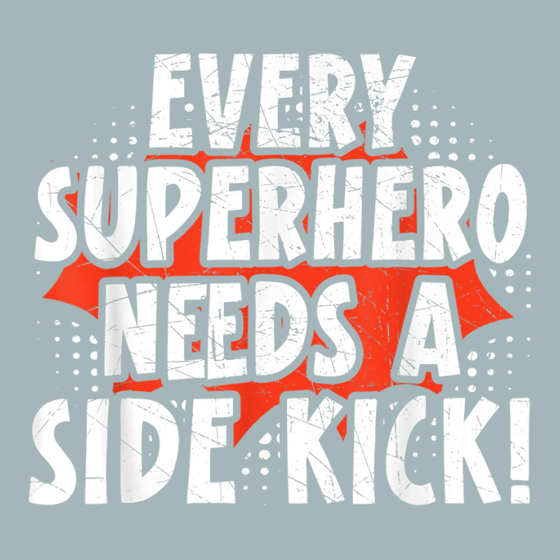 Every Superhero Needs A Sidekick Siblings T Shirt Unisex Sherpa-Lined Denim Jacket by darrene68stu | Artistshot