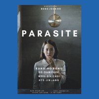 Parasite Alternative Poster 2 Classic Blue Hipster Pocket T-shirt | Artistshot