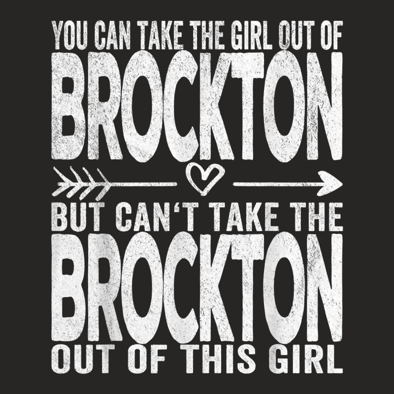 Girl Out Of Brockton Massachusetts Hometown Home Brockton T Shirt Ladies Fitted T-Shirt by kayleeantb2tp | Artistshot