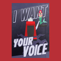 I Want Your Voice Poster Funny T-shirt | Artistshot