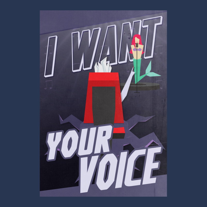 I Want Your Voice Poster Funny Men Denim Jacket by sivelslebeckl | Artistshot