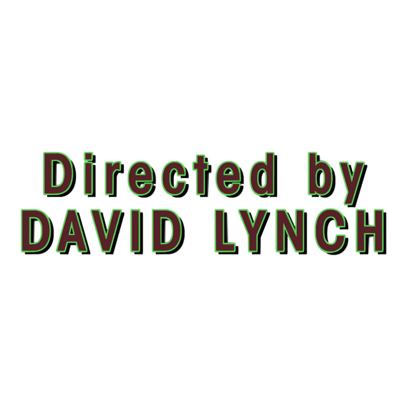 Directed By David Lynch Classic Green Nature Sticker | Artistshot