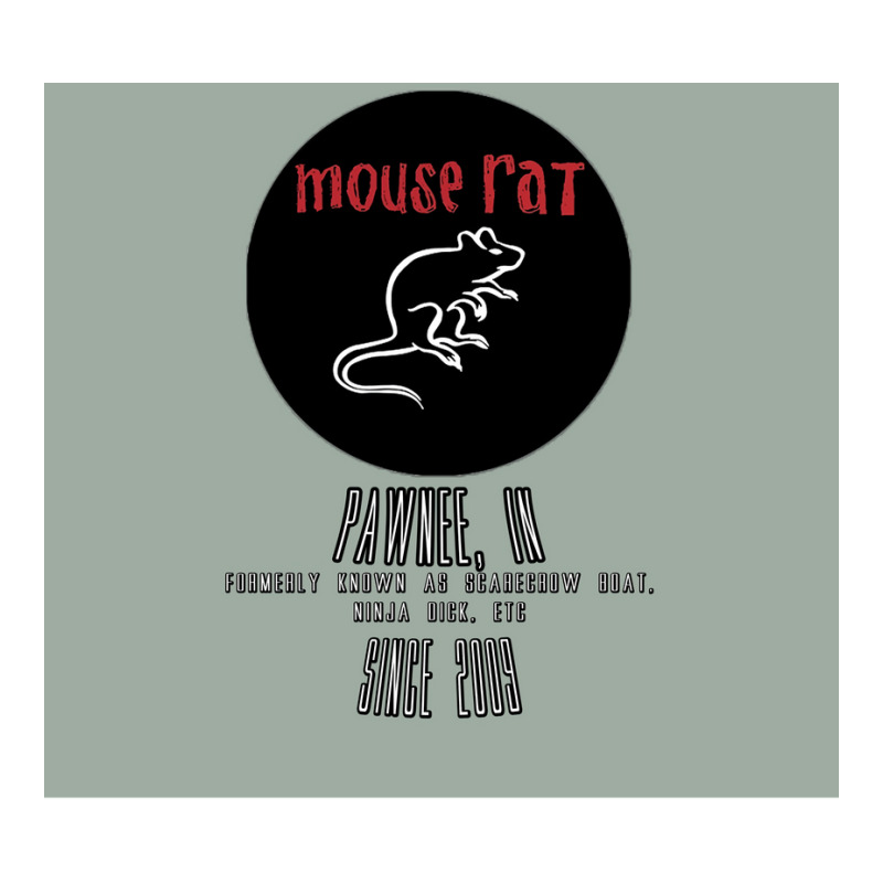 Parks And Recreation Mouse Rat Since 2009 Poster Quote V-Neck Tee by dammbuntzn | Artistshot