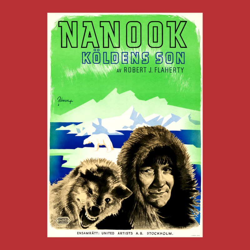 Nanook Of The North 1922  Robert J. Flaherty  Vintage Movie Poster Cla T-Shirt by doveriilskeh | Artistshot