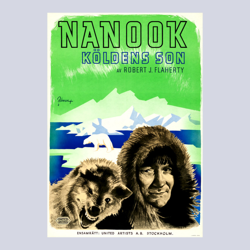 Nanook Of The North 1922  Robert J. Flaherty  Vintage Movie Poster Cla Fleece Short by doveriilskeh | Artistshot