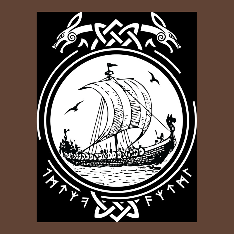 Viking Ship Boat Runes Wikinger Vikings  Quote Hippie T-shirt | Artistshot