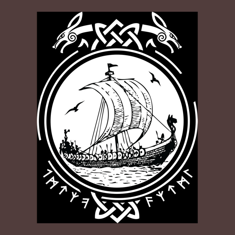 Viking Ship Boat Runes Wikinger Vikings  Quote Hippie Graphic T-shirt | Artistshot