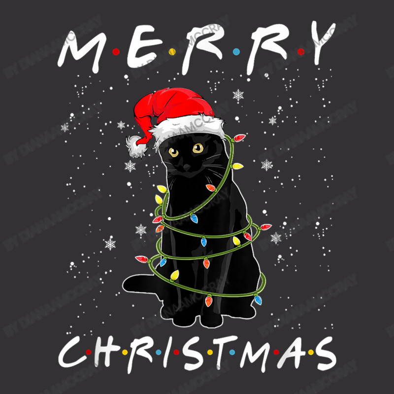 Christmas Cat For Men Funny Cat Christmas Pajama Decoration Vintage Hoodie | Artistshot