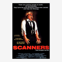 Scanners 1981 Movie Poster Art Halloween Horror Movie Scifi Film Class Adjustable Cap | Artistshot