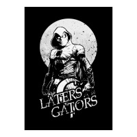 Laters Gators Poster Tumblr V-neck Tee | Artistshot