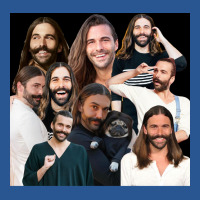 Jonathan Van Ness Jvn Sticker Packs Montage Collection Cool Crazy Cute T-shirt | Artistshot