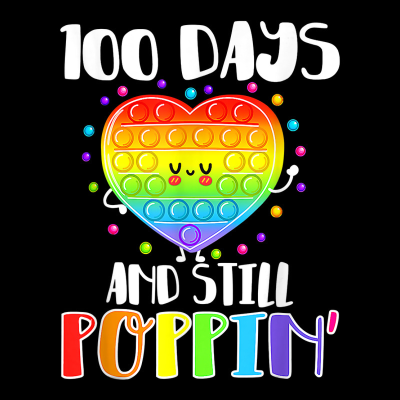 Happy 100 Days Of School And Still Poppin 100th Day Pop It T Shirt Youth Sweatshirt | Artistshot