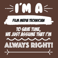 Film Media Technician Job Gift For Every Film Media Technician Funny S Adjustable Cap | Artistshot