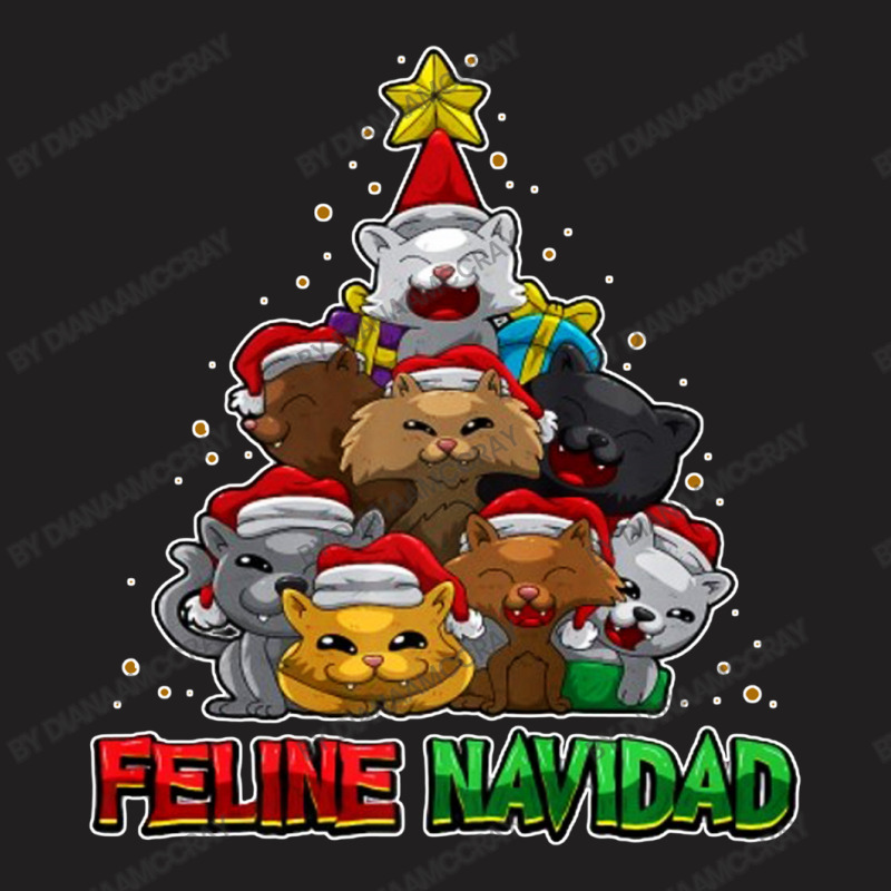 Feliz Navidad – Merry Christmas For Cats T-shirt | Artistshot