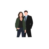 Minimalist Bones Booth And Brennan 2 Poster Love 3/4 Sleeve Shirt | Artistshot