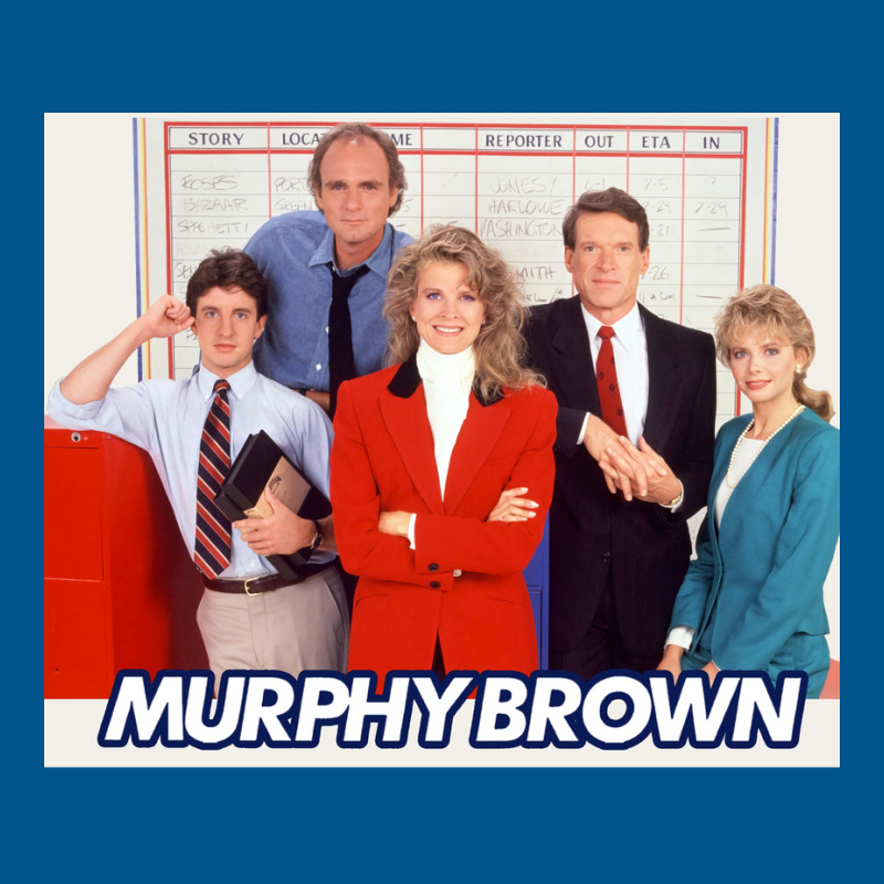 Murphy Brown 90s Tv Show Poster Tumblr Classic T-shirt by gabyorn2 | Artistshot